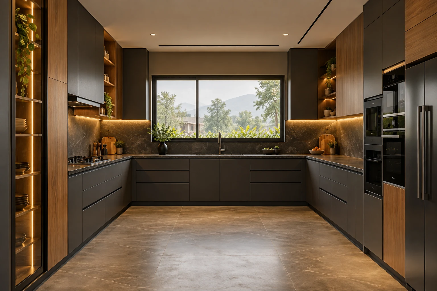 Premium D Cube modular kitchen concept